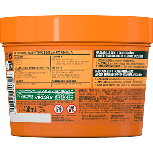 Hair Food Papaya Mascarilla